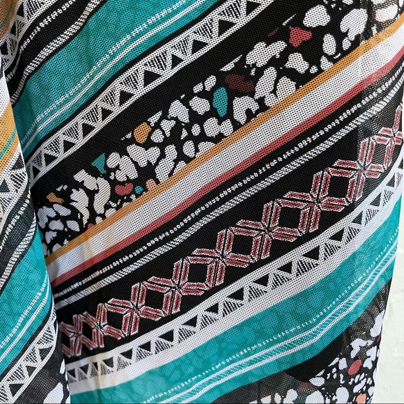 Coco Reef Wild Stripes Current Mesh Layer Tankini - Picture 15 of 16